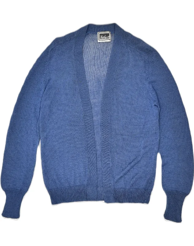 LUISA SPAGNOLI Womens Cardigan Sweater UK 12 Medium Blue