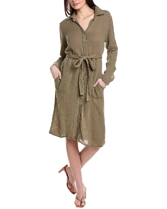 Michael Stars Cleo Button-Down Shirtdress