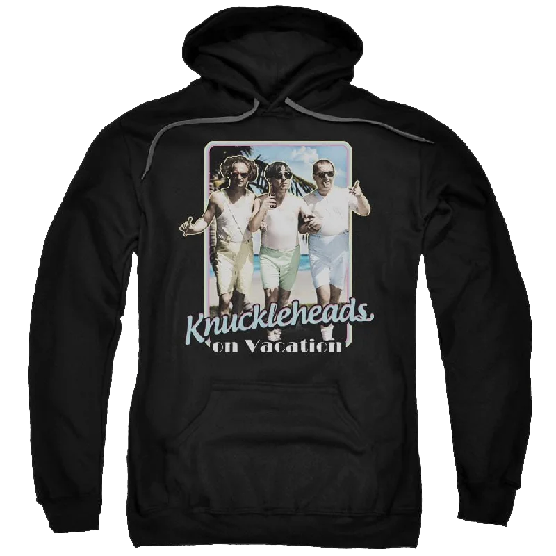 The Three Stooges Knucklesheads On Vacation Pullover Hoodie