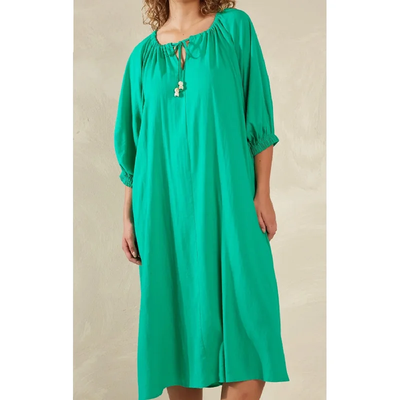 Dress Sardinia Relaxed Maxi ONE SIZE - Verde