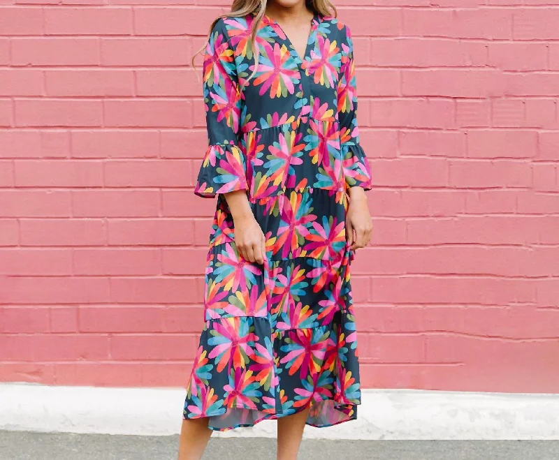 Benette Maxi Dress In Full Bloom