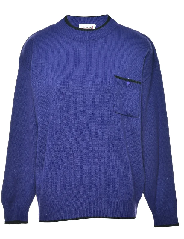 Purple Jumper - M