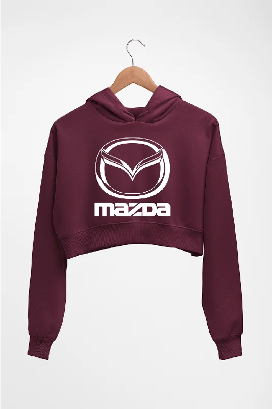 Mazda Crop HOODIE FOR WOMEN