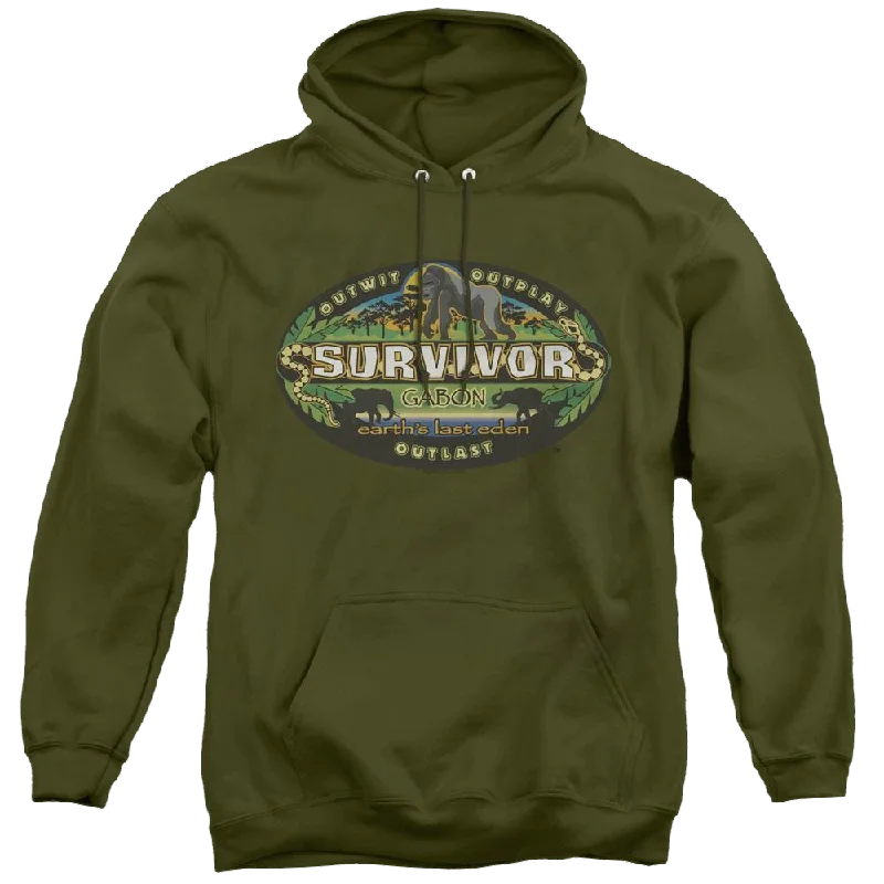 Survivor Gabon Logo - Pullover Hoodie