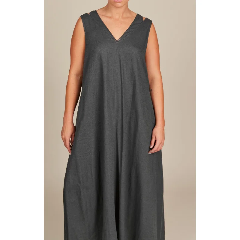 Dress Amelie Tank Maxi - Graphite