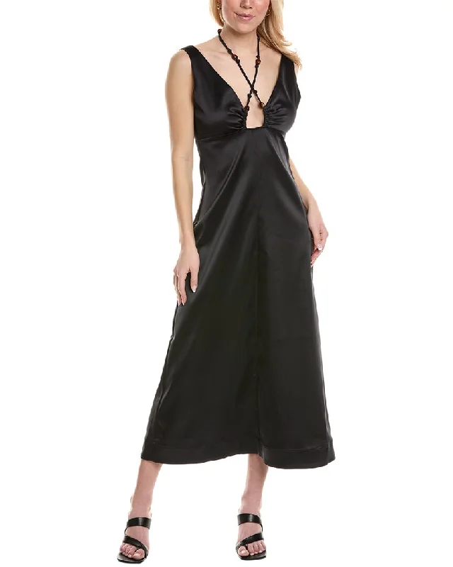 GANNI Halter Dress