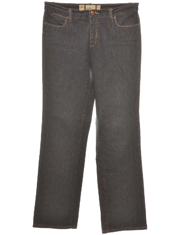 Dark Wash Straight-Fit Jeans - W33 L32