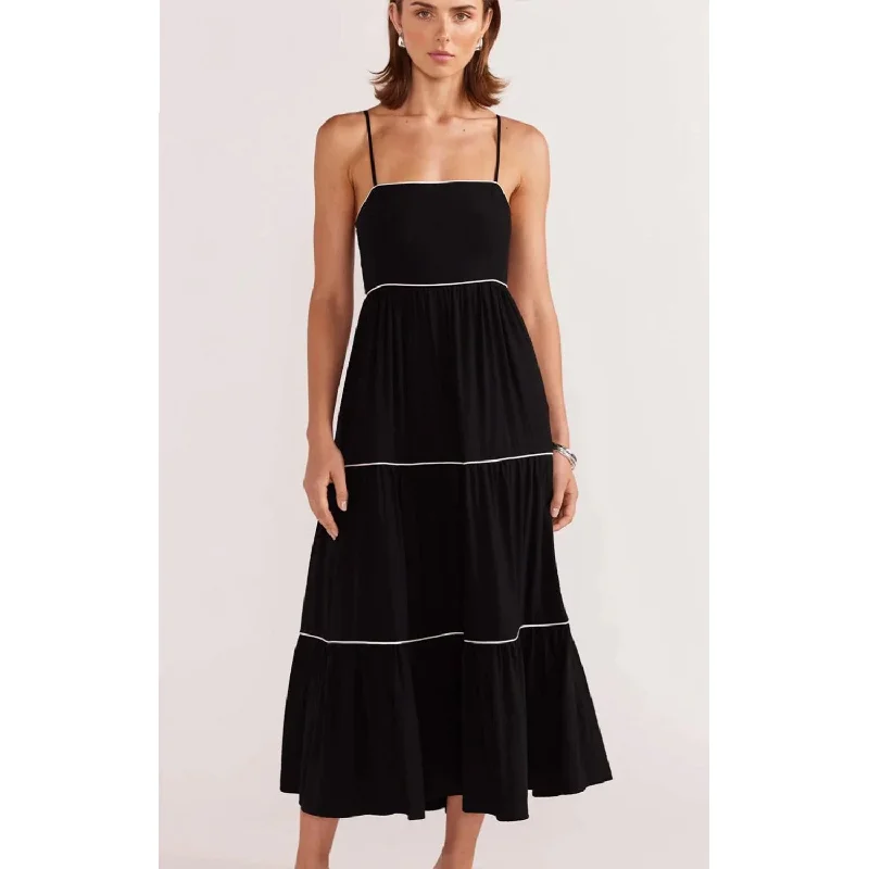 Dress Alexe Tie Back - Black