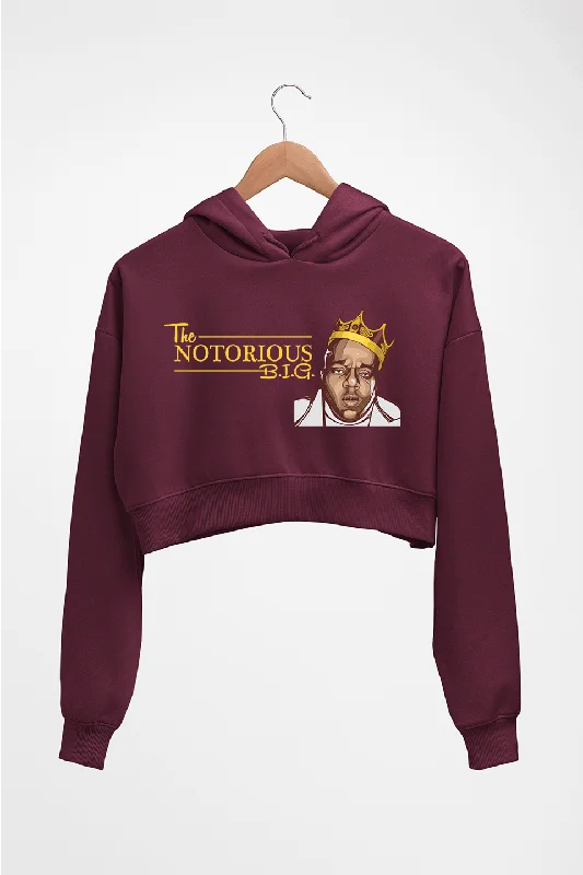 The Notorious B.I.G Crop HOODIE FOR WOMEN