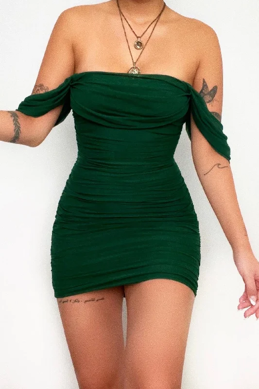 Holiday Sale Ardell Mini Dress - Green