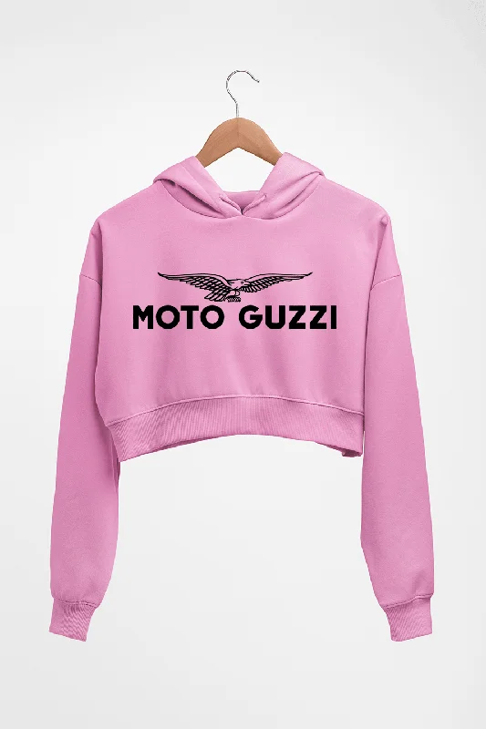 Moto Guzzi Crop HOODIE FOR WOMEN