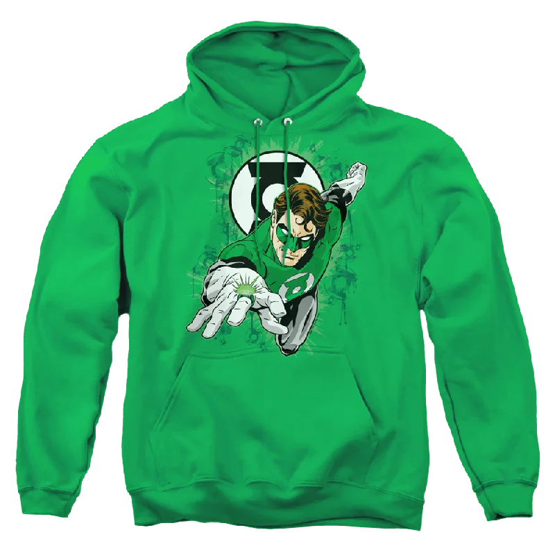 Green Lantern Ring First - Pullover Hoodie