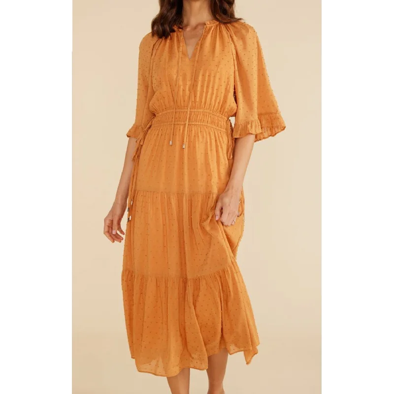 Dress Dahlia Midi - Honey