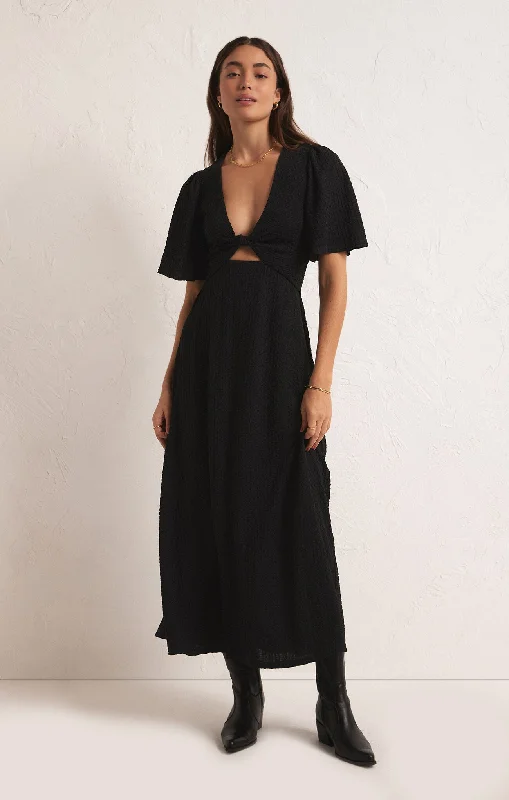 Z SUPPLY Mavis Midi Dress IN BLACK