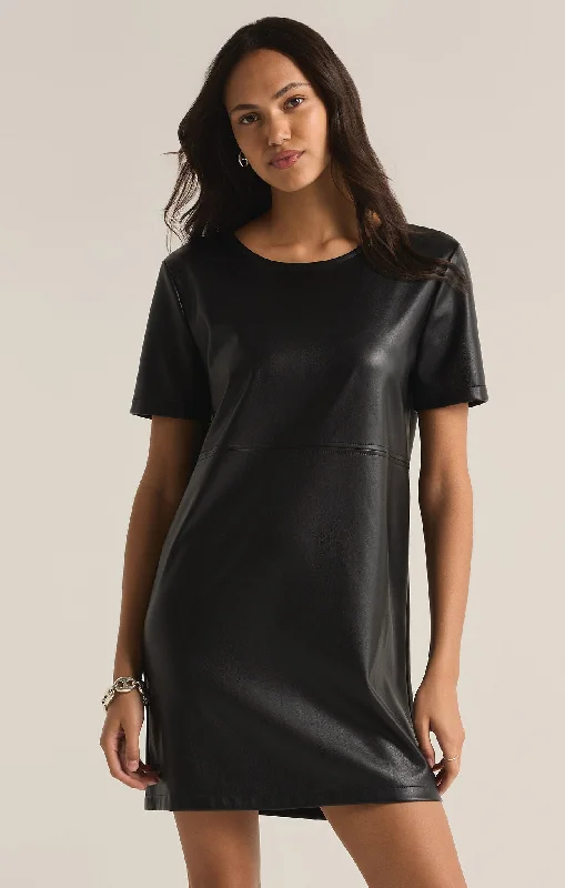 Z SUPPLY London Faux Leather Dress