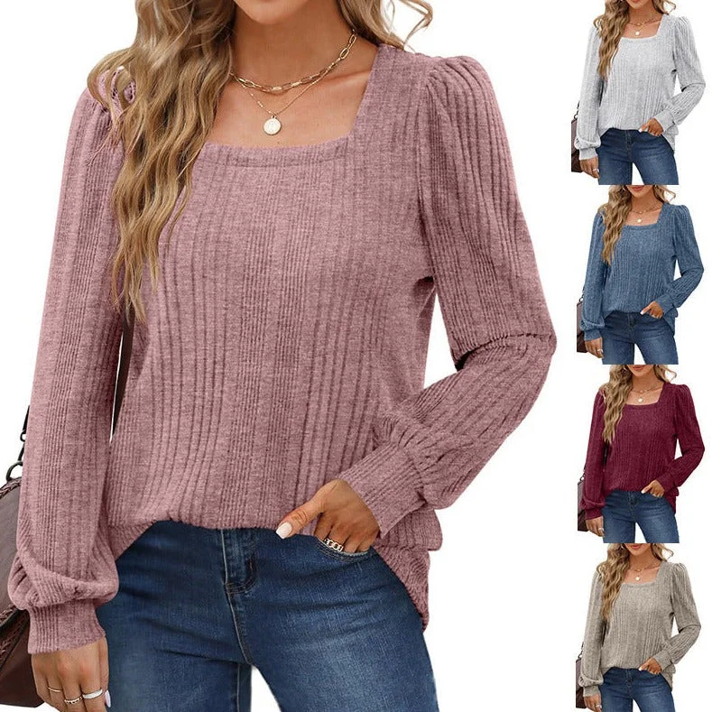 Maxime Casual Long Sleeve Top