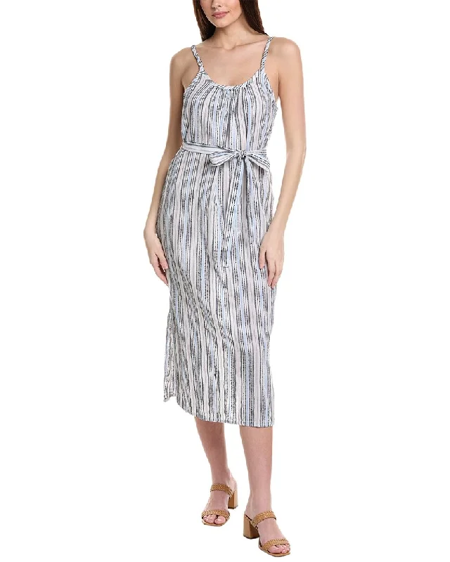 Michael Stars Matilda Striped Midi Dress