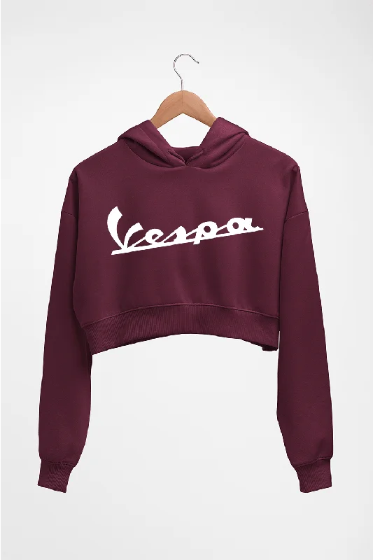 Vespa Crop HOODIE FOR WOMEN