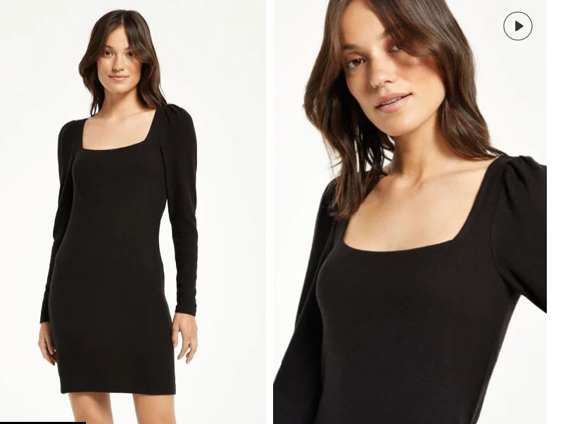 Z SUPPLY LOREN MARLED DRESS