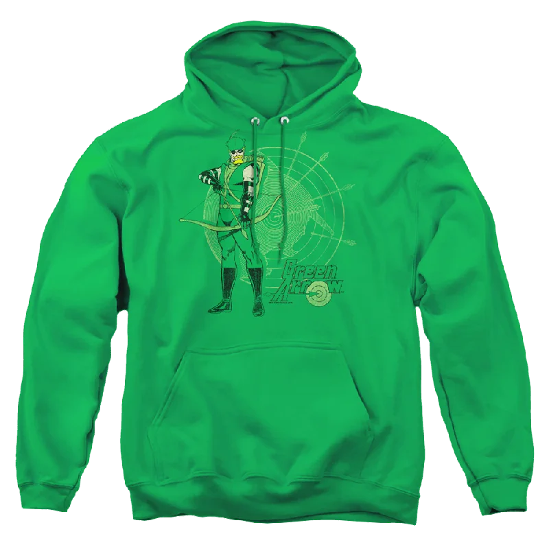 Green Arrow Arrow Target - Pullover Hoodie