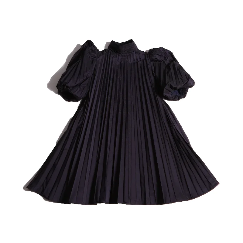 Harriet Twilight Pleated Dress by Tia Cibani