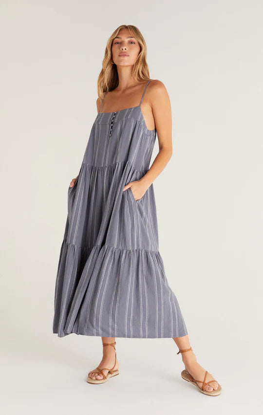 Z SUPPLY WAVERLY STRIPE MAXI DRESS