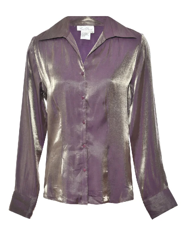 Shiny Evening Shirt - M