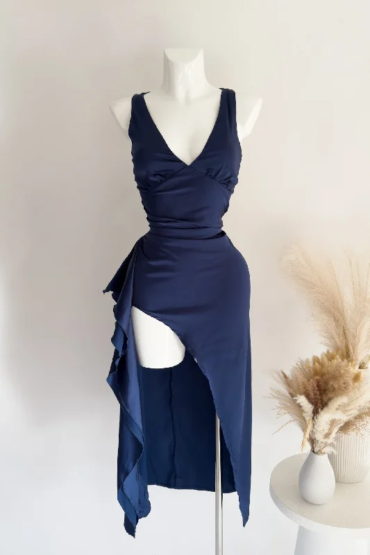 Year-End Clearance Olivia Maxi Dress - Navy
