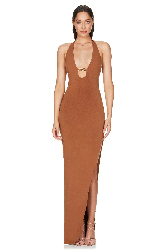Seasonal Sale ALYSSA CHAIN MAXI DRESS