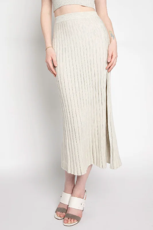 Flynn Maxi Skirt in Blizzard