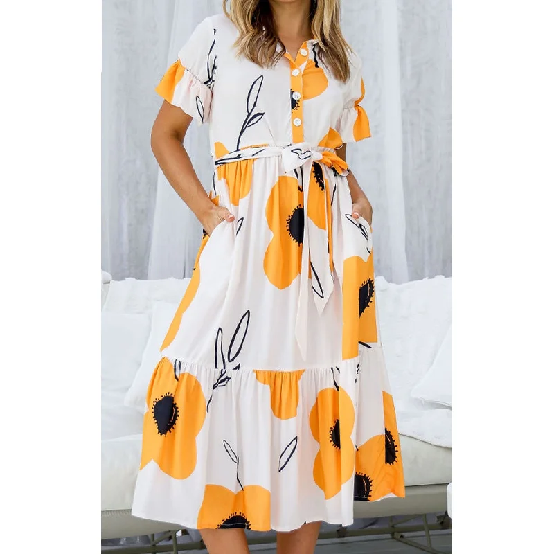 Dress Sunflower Midi