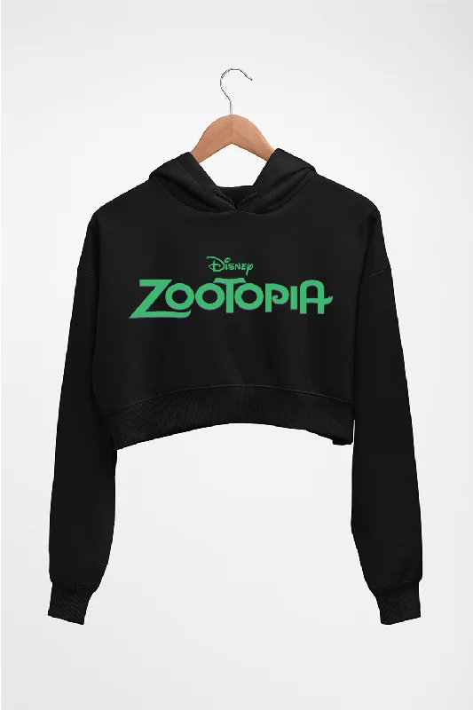 zootopia Crop HOODIE FOR WOMEN