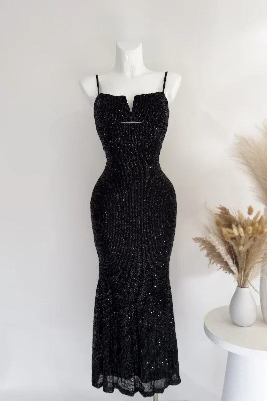 Best Bargains Moxlan Maxi Dress - Black