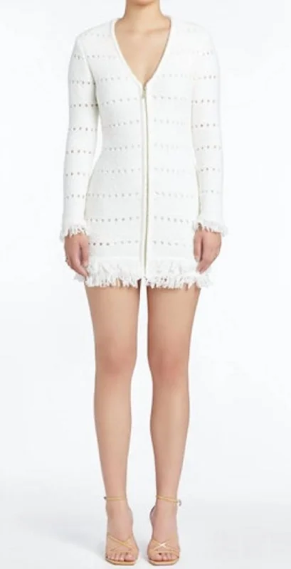 Murphy Knit Dress In Ivory