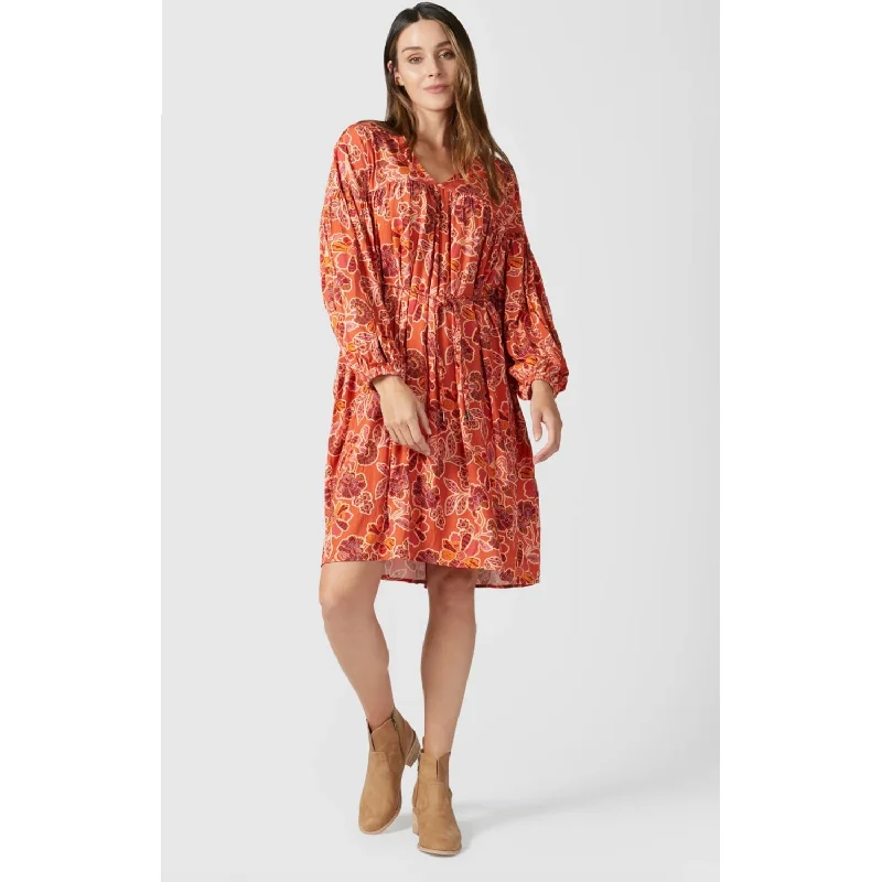 Dress Vail Aztec Rose