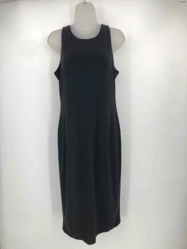 WHITE HOUSE BLACK MARKET Black Lace up Sleeveless NEW! Size MEDIUM (M) Dress