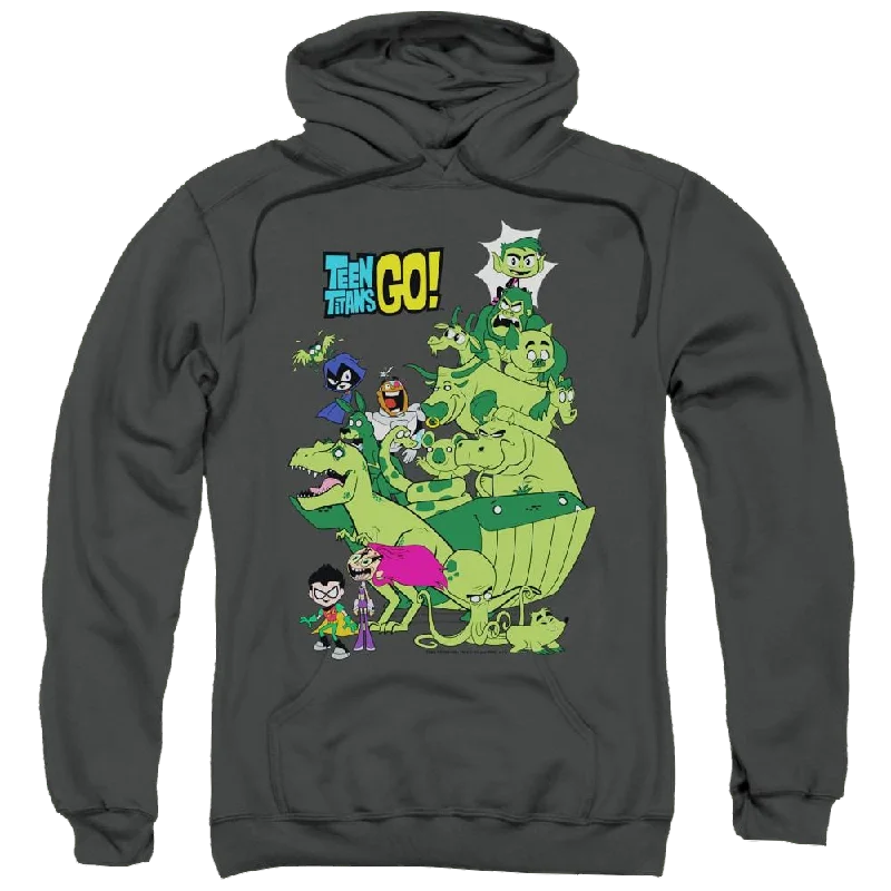 Teen Titans Go Beast Boy Stack Pullover Hoodie