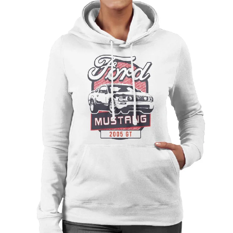 Ford Mustang 2005 GT Women's Hooded Sweatshirt