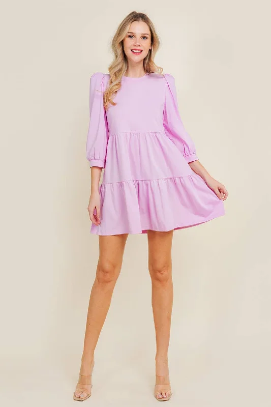 3/4 Sleeve Dress